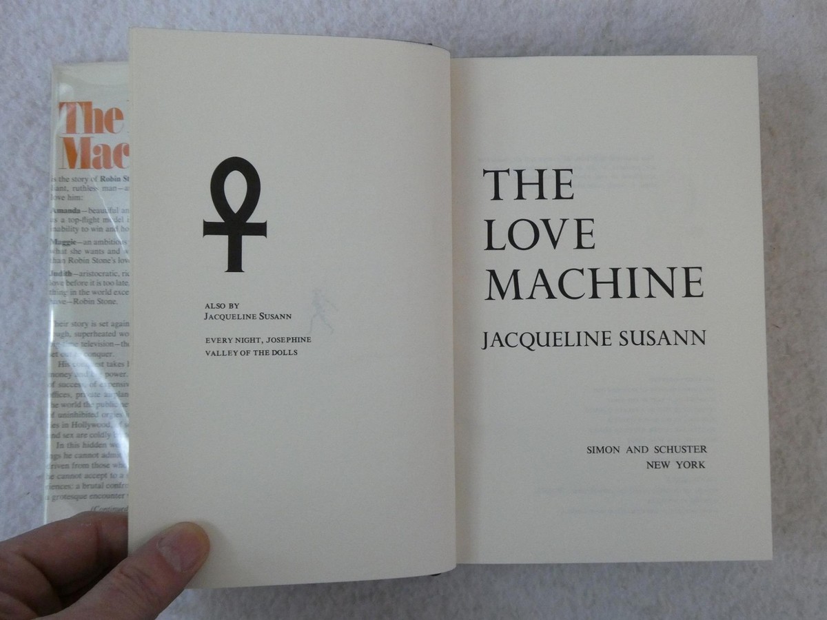 Jacqueline Susann THE LOVE MACHINE 1969 Simon and Schuster, NY First  Edition | eBay
