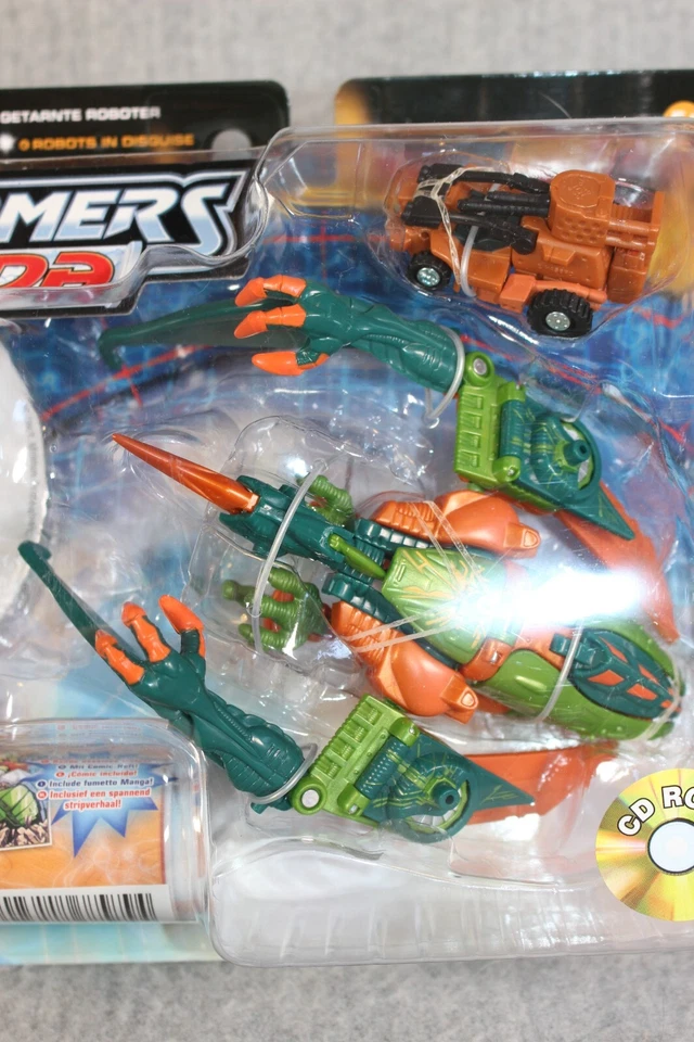 TRANSFORMERS Armada Terrorsaur Hasbro 2003 Ironside Mini-Con New Sealed Figure - Bild 4 von 4