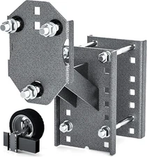 Heavy Duty Steel Spare Tire Carrier Bracket for Utility Trailer Boat Trailer RV