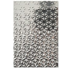 Sizzix 3-D Textured Impressions A6 Embossing Folder - Star Fall 664508