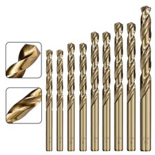 Cobalt Drill Bits HSS M35 Twist Bits Stainless Steel Metal Wood Dia 1mm-8.5mm