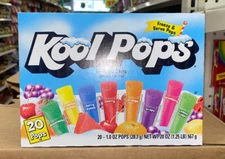 Kool Pops Freezer Pops 20 Pops