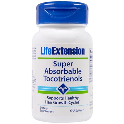 Life Extension Super Absorbable Tocotrienols, 60 softgels