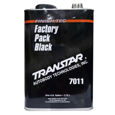 Transtar Factory Pack Black 7011 Gallon - Automotive Basecoat
