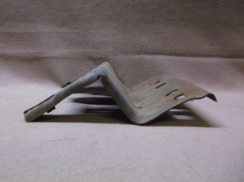 1970 MERCURY COUGAR XR7 ELIMINATOR HOOD LATCH UPPER SUPPORT MOUNTING BRACKET - Picture 9 of 9
