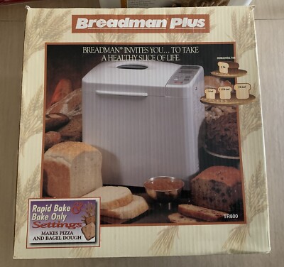 Breadman Plus TR800 Automatic Breadmaker Machine - New, Unused, Original Box