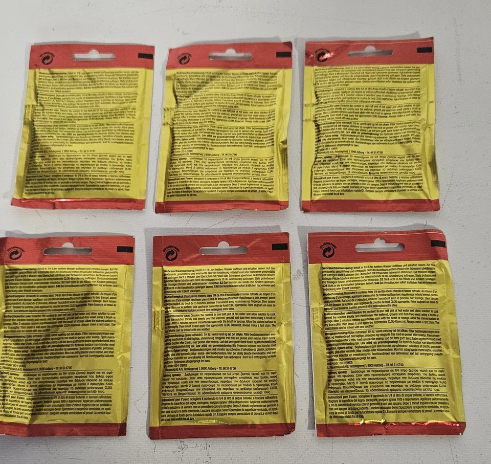 6x   CLOU Pulverbeize 12 g - Nr. 170, Mahagoni dunkel - Bild 2 von 3