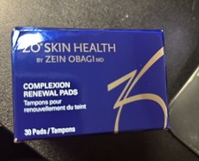 ZO complexion renewal pads travel size 30 pads NIB exp 2027
