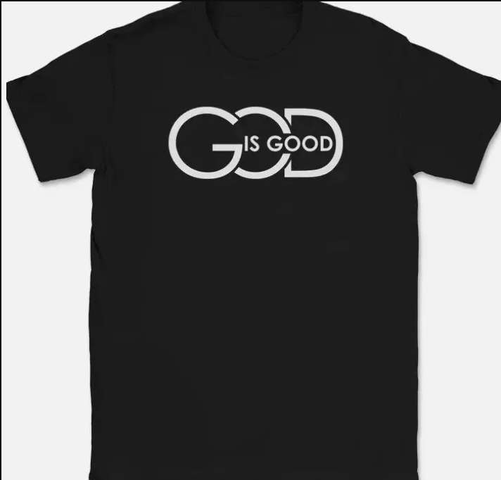 God Is Good Christian T-Shirt Jesus Faith Prayer Tee Sizes S-5XL