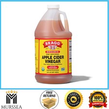 Bragg Organic Apple Cider Vinegar With the Mother  Raw, Unfiltered All Natural