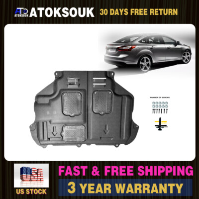 Auto Under Engine Guards Fit For 2012-2018 Ford Focus Splash Guand Mud Flaps