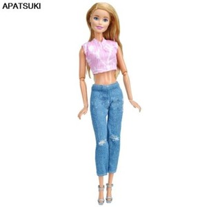 barbie doll in jeans