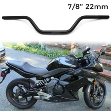 For Kawasaki Ninja 650 650R 125 Motorcycle 7/8" Handlebar Tracker Drag Bars Mat