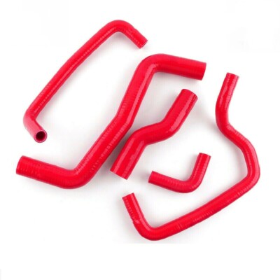 Red Silicone Radiator Hoses For Toyota AE101G AE111 Corolla Levin 4A GE 1.6 1.8L