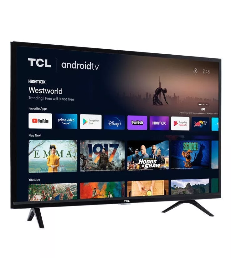 TV TCL 43 FHD SMART, HDR, ANDROID TV, CONTROL CON MANDO DE VOZ TIENDA  AMIGA