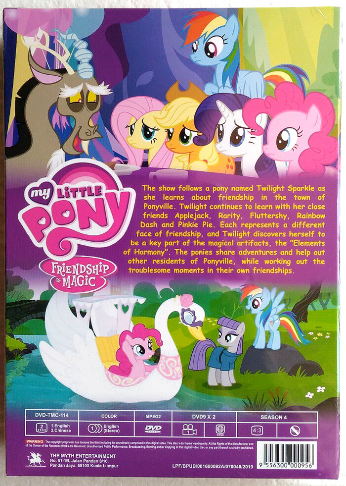 DVD MY LITTLE PONY : Friendship Is Magic Season 4-9 Boxset