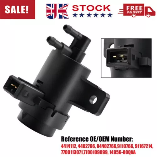 For Vauxhall Vivaro Genuine Renault Turbo Boost Pressure Solenoid Valve 91167214 - Picture 2 of 9