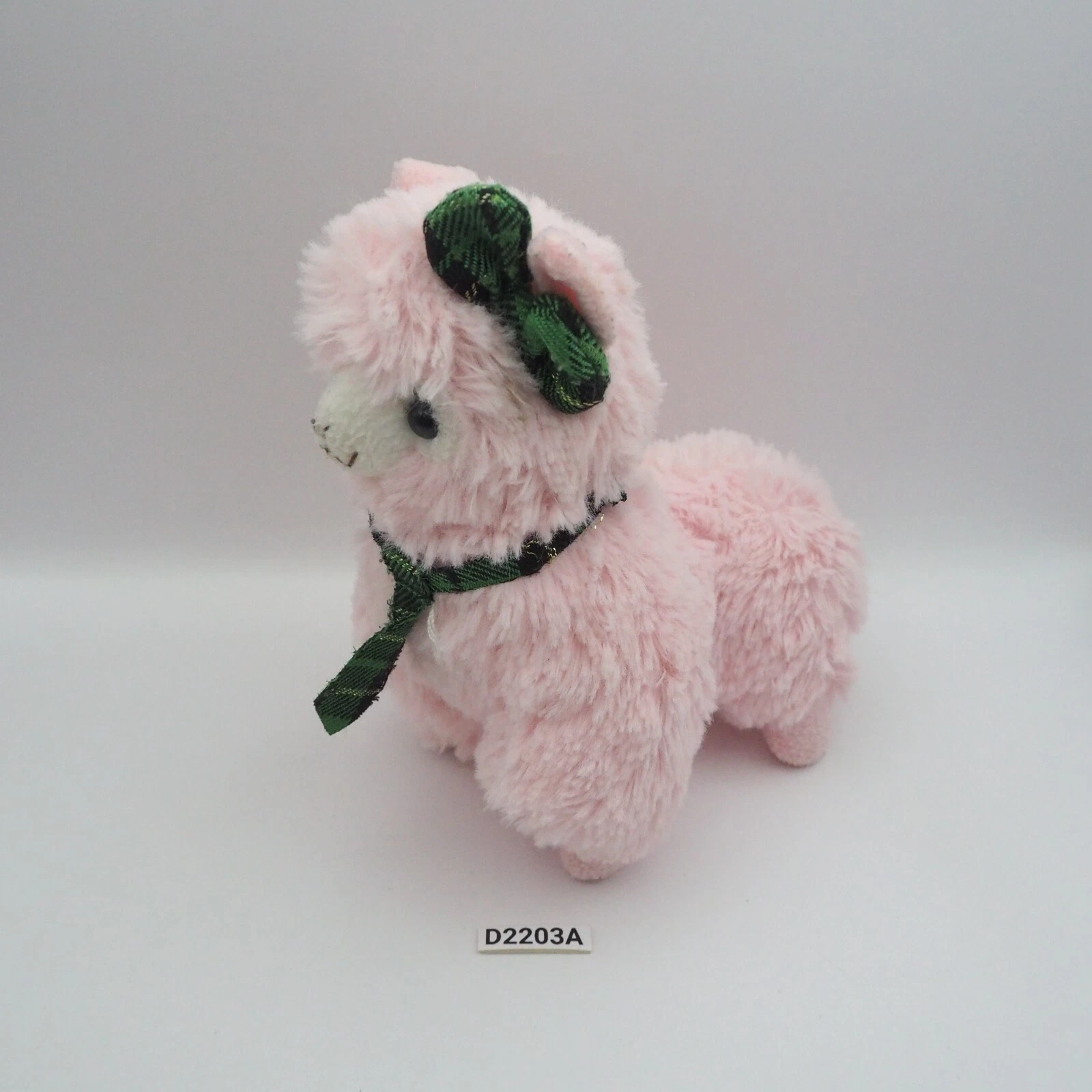 Alpaca D2203A Alpacasso Glasses Pink Amuse Plush 6" Stuffed Toy Doll Japan