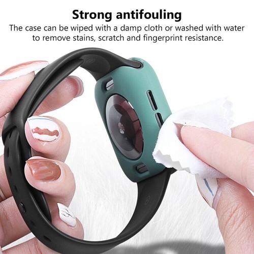 Silicone TPU Protector Case Cover for Apple Watch Series 9 8 7 6 5 4 SE 41/45mm - Picture 5 of 28