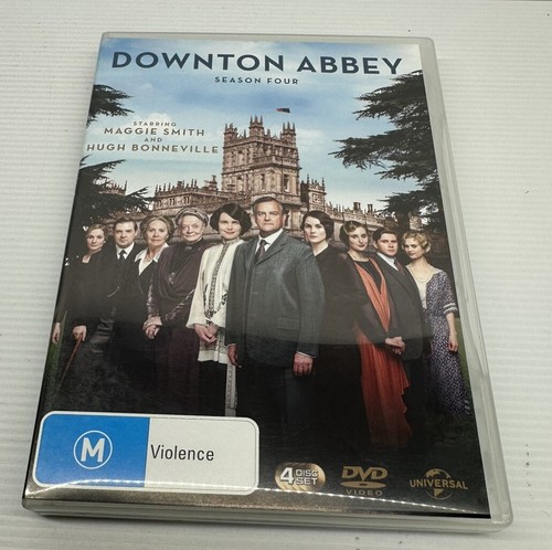 Downton Abbey: Season 4 DVD (Region 2 4 5 PAL ) Free Postage VGC Maggie Smith