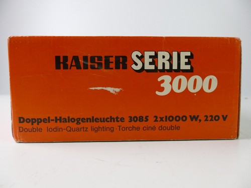 Kaiser 3085 Doppel Halogenleuchte 2x1000 Watt Filmleuchte X-2006 - Bild 3 von 16
