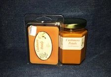 *NEW* Hand Poured Feminine Scents Soy Candles Tarts & Votives - Cashmere Petals