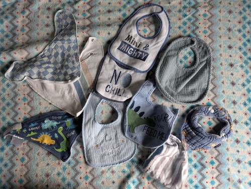 Lot Of 10 Baby Bibs