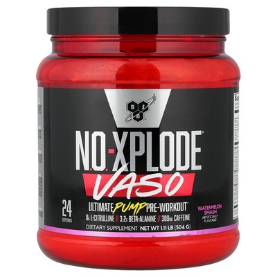 No-Xplode  VASO, Ultimate Pump Pre-Workout, Watermelon Smash, 1.11 lb (504 g)