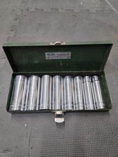Vtg S-k Tools 12 Drive 12pt Sae Deep Well Socket Set 8 Pc Usa 12-1516 Box Vtg S-k Tools 12 Drive 12pt Sae Deep Well Socket Set 8 Pc Usa 12-1516 Box