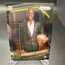 2025 WNBA PRIZM DOMINIQUE MALONGA #144 VARIATION ROOKIE RC SEATTLE STORM