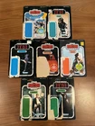 Vintage Kenner Star Wars Action Figure Card back Lot Of 7
