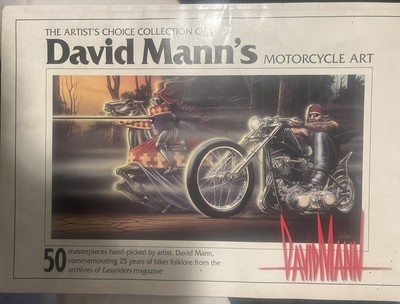 David Mann #748 Autographed Artist Choice 50 Page Booklet