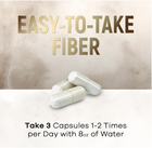 High Absorption Psyllium Husk Capsules 2000mg Daily Fiber Supplement, Psyllium..