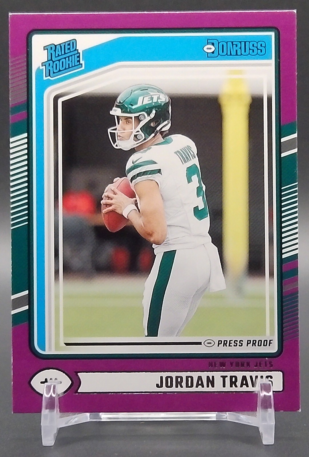 2024 Donruss - Jordan Travis RC Press Proof Purple