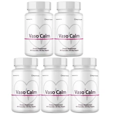 Vaso Calm - Healthy Blood Balance Supplement - 5 Bottles Official