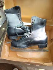 PACEMAKER Size 10 Ice Skates Hardened Tempered Steel Blades Made in Japan Box
