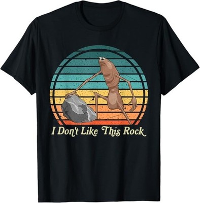 Retro Marcus The Worm I Don't Like This Rock T-Shirt