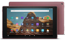 Amazon Fire HD 10 Tablet 10.1" 1080p Full HD display 9th gen 64GB Plum with Ads