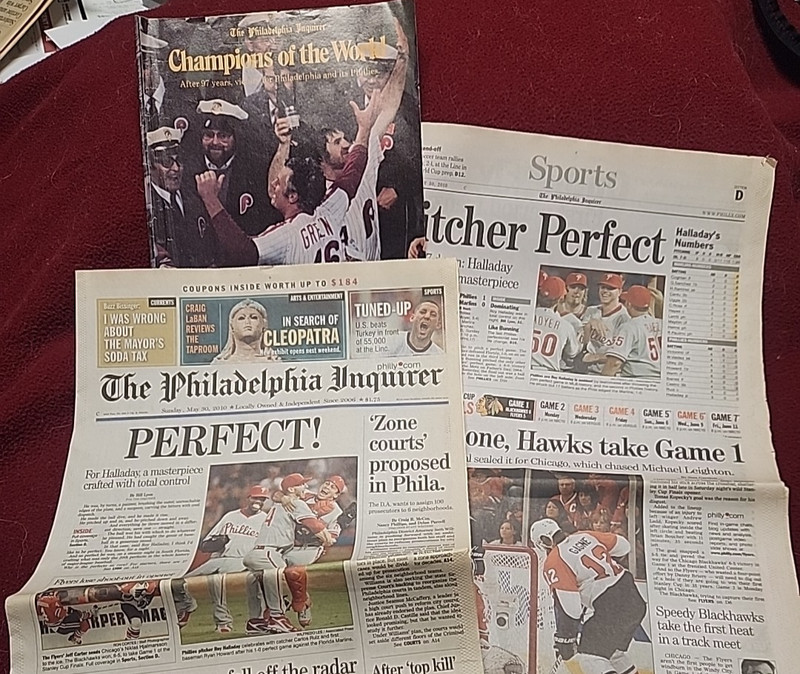 Phillies, 1980 World Series special & May 30 2010, Roy Halladay Perfect Pitcher