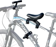 Front Mounted Bicycle Seat Handlebar Foot Board Sets for Children Kids