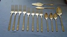 Silver Plated Cutlery Vintage Sets  Dinner Forks & Spoons etc Pedigree Plate
