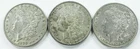 *MIXED DATE P MINT MORGAN DOLLAR LOT* *3 COINS* NR #P2778