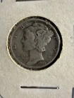 1941 Mercury Dime Silver Coin Circulated Philadelphia No Mint Mark