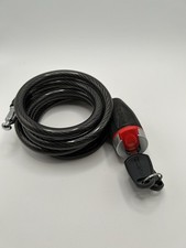 Zefal Bike 5 Foot Cable Lock, New, No Box, 2 Keys. D3