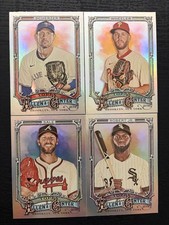 2025 Topps Allen & Ginter Silver Portrait lot (4) Scherzer Wheeler Sale Robert