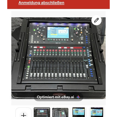 Allen & Heath SQ-5 Digitales Mischpult Touchscreen XLR TRS Studio Bühne