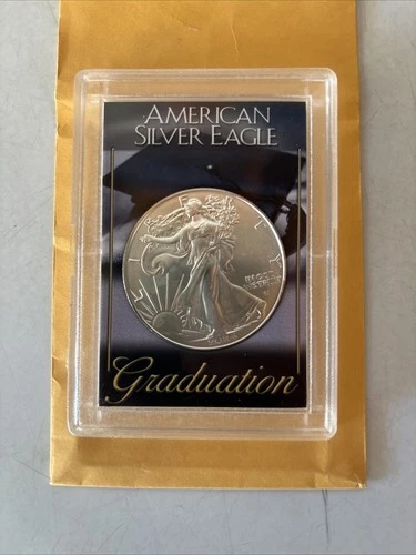 2024 American Silver Eagle 1oz Coin Graduation Graduate Uncirculated Gift School