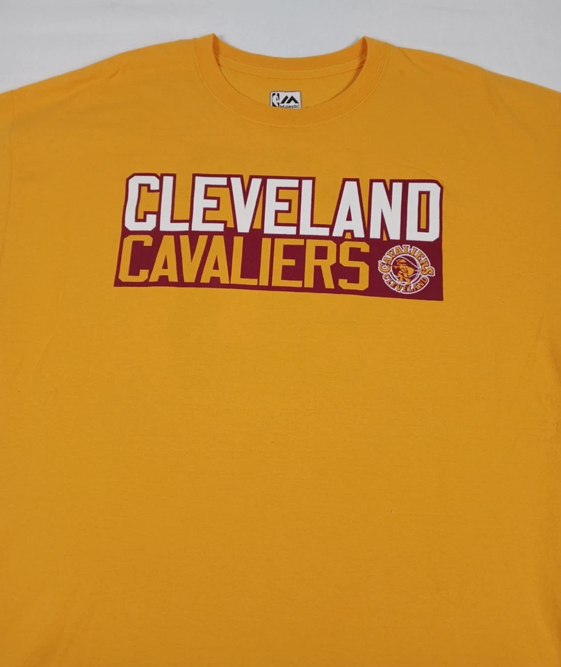 Camiseta Kevin Love Cleveland Cavaliers Logo Para Hombre Talla XL Majestuosa Doble Cara Foto 3 de 4