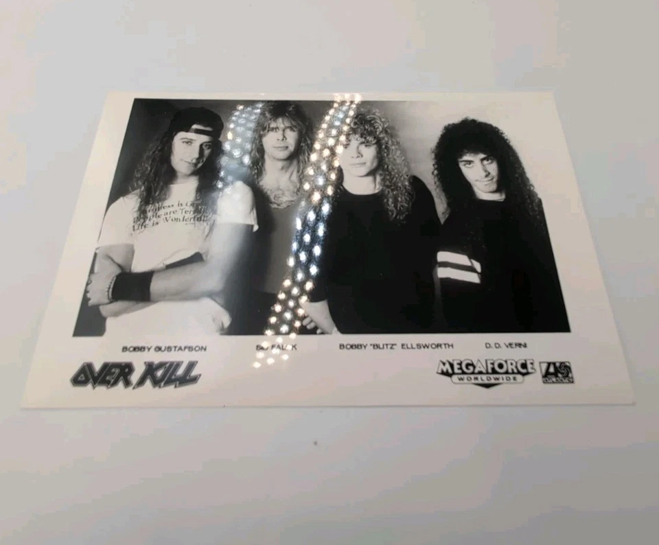 Overkill - Under The Influence LP - Megaforce NM - Image 4 of 4