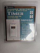 Intermatic Indoor Digital Wall Switch Timer EJ500C White Flush Mount New